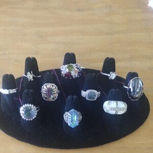 Elegant Women's Ring Tray Set